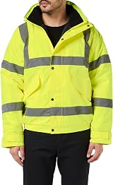 Portwest S463 Hi-Vis Winter Bomber Jacket Waterproof EN342 40+ UPF XL view 3