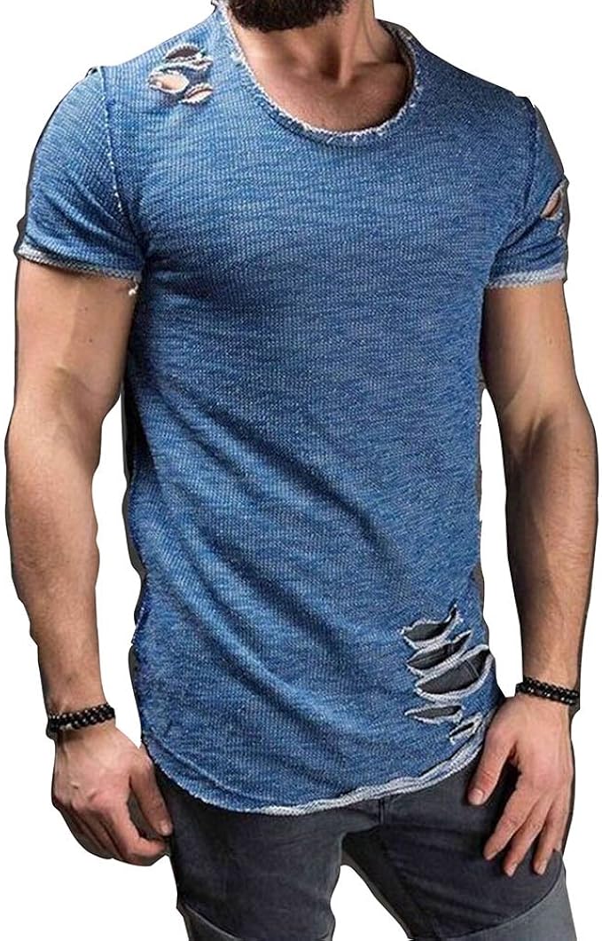 t shirt homme manches courtes