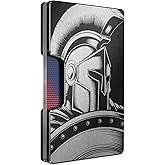 Freja Svendsen Engraved Aluminum Wallet for Men - Slim Money Clip & Card Holder with Engraved Finish. Enhanced RFID Blocking, Compact, Unique & Minimalist Wallets