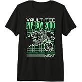 Fallout Video Game Pip-Boy 2000 Interface Retro Graphic Premium Tri-Blend T-Shirt