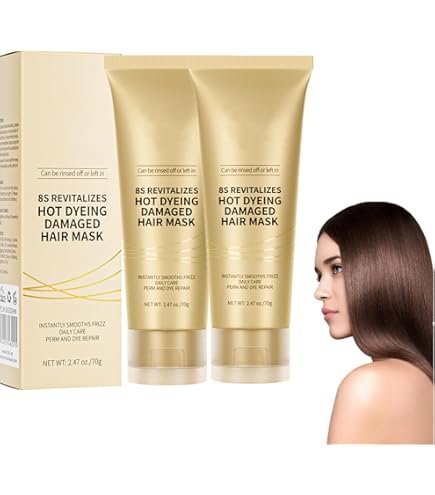 Amazon.com: Grospe Hair Mask - 8s Revitalizes Hot Dyeing Damaged