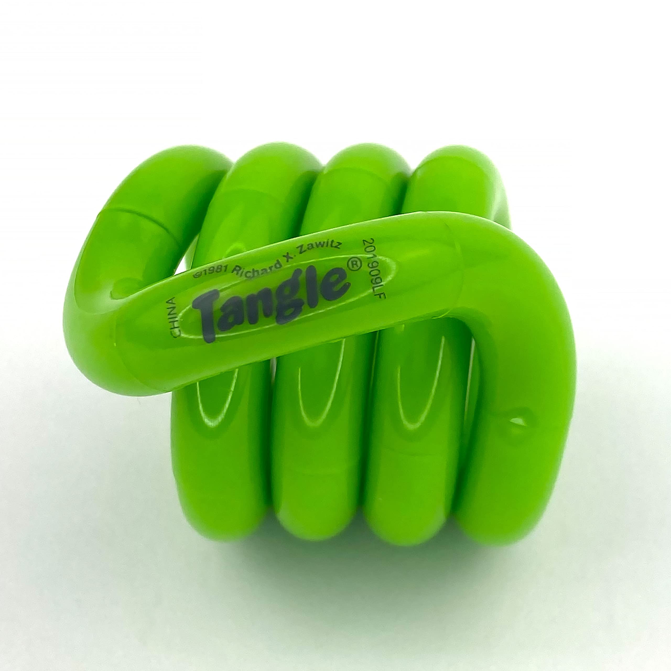 Tangle Jr. Solid Green - Genuine Fidget - Fidget Toy for Kids and Adults — image 1