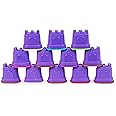 Kinetic Sand, 12-Pack Castle Containers (Amazon Exclusive), Multi-Color Play Sand for Party Favors, Goodie Bags, Sensory Toys for Kids Ages 3 and up