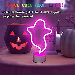 Halloween Decoration Ghost Neon Sign with