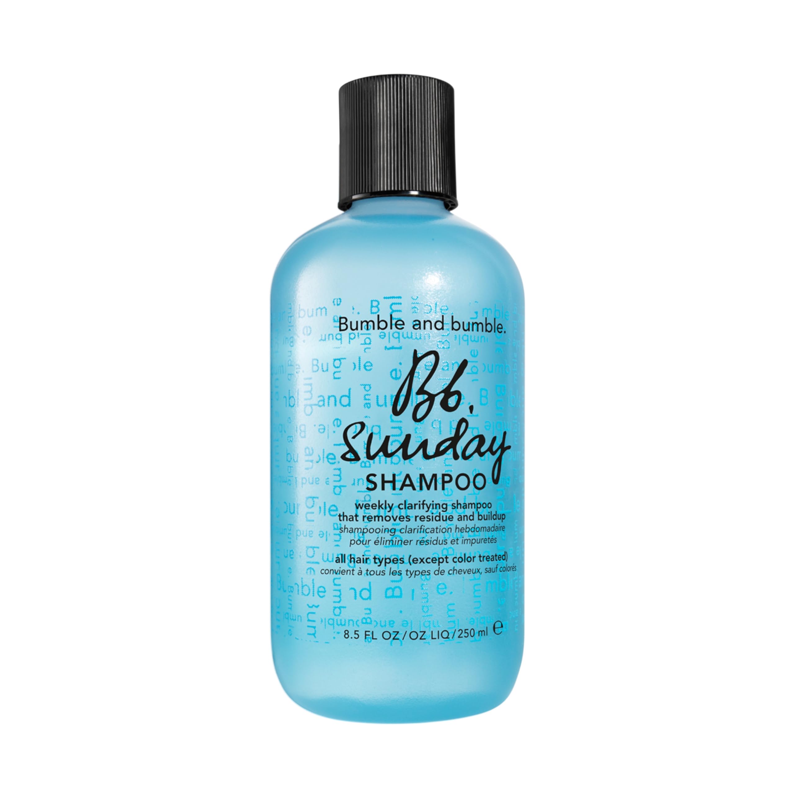 Bumble and bumble. Sunday Weekly Clarifying Shampoo | Removes Residue, Excess Oil + Pollutants | Color Safe | Curly, Wavy, Straight, 250 ml — image 1