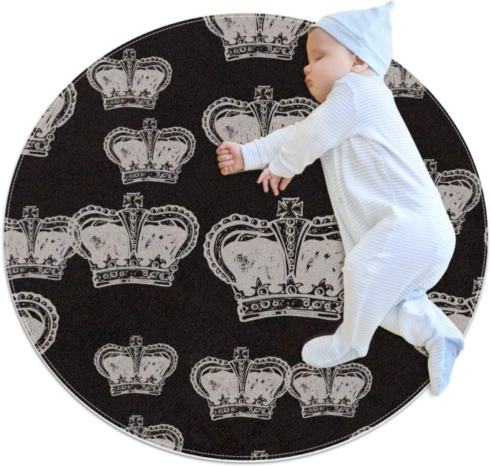 crown baby play mat