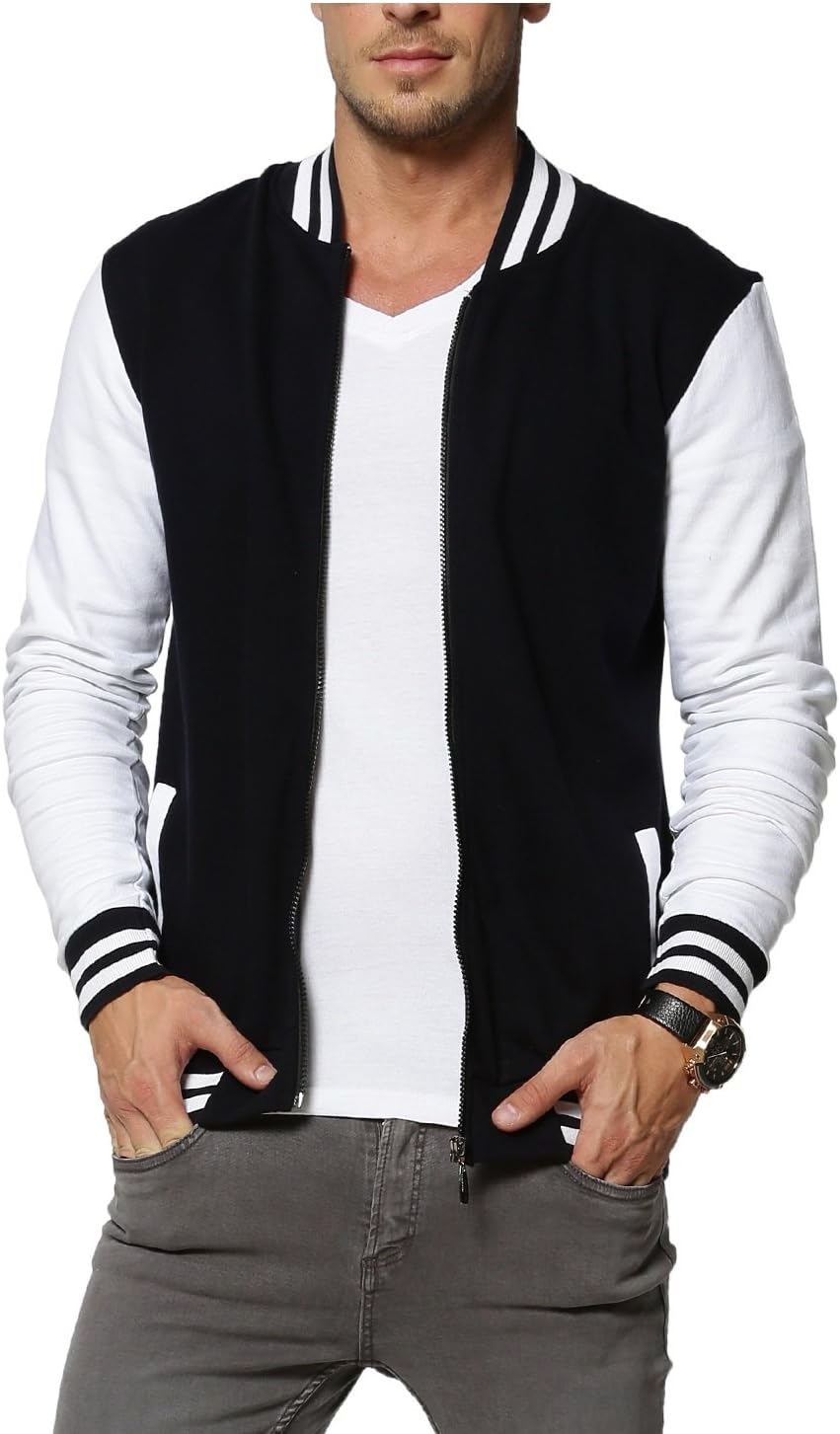 Genius18 Men's Cotton Sweatshirt (Dark Blue, Medium)