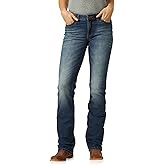 Wrangler Women's Premium Patch Mae Sits Above Hip Jean