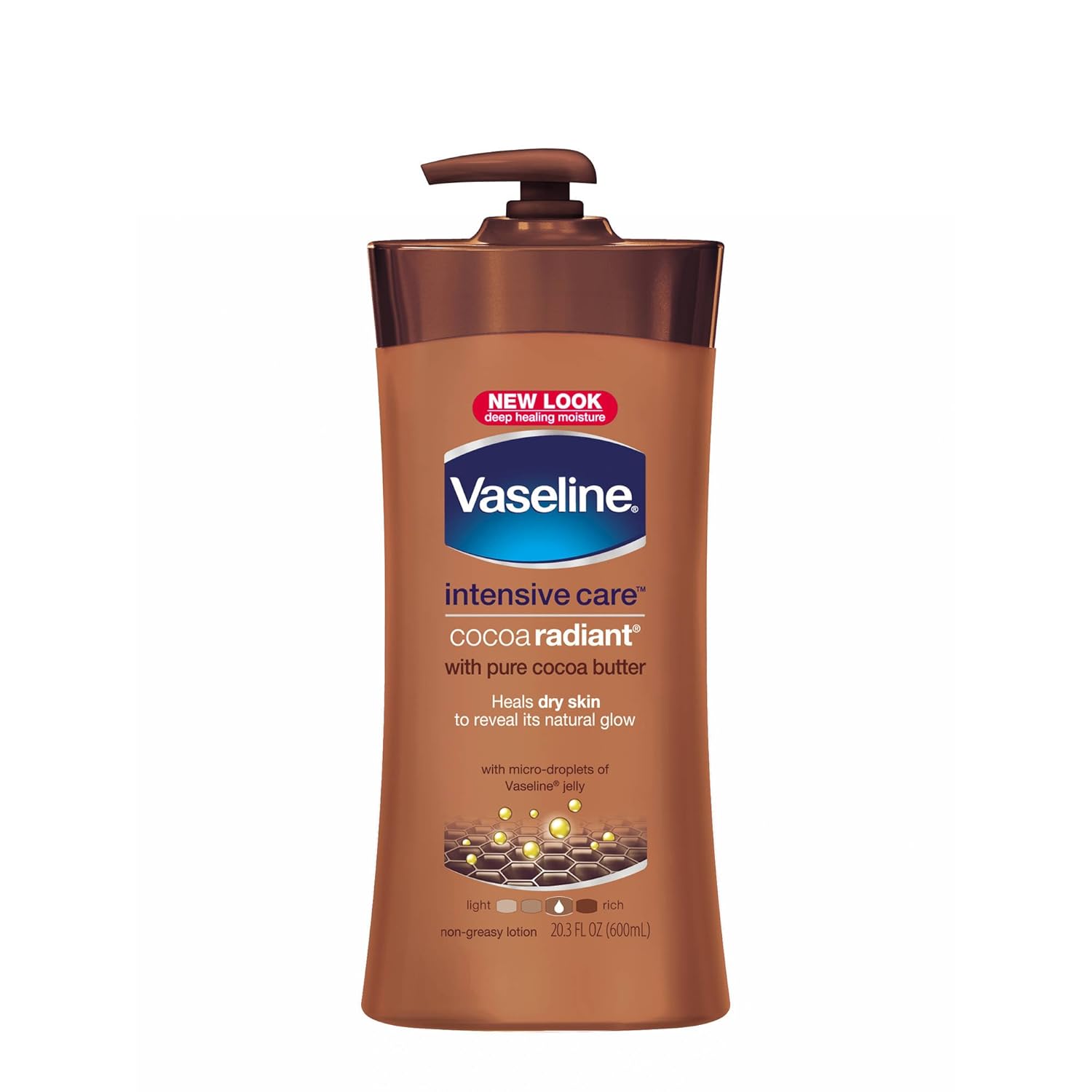 Vaseline Intensive Care hand and body lotion Cocoa Radiant 20.3 oz: Health & Personal Care
