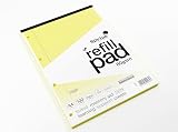 Silvine A4 Yellow Dyslexia Refill Pad 100 Pages Lined with Margin view 2