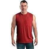 Berne Men's Lightweight Performance Sleeveless Pocket T-Shirt