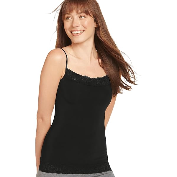 Toh トー　VICKY CAMI-TOPS Black　キャミトップス　黒 SATIN ＆ MESH COMBINED CAMI TOP – FETICO Official Online Shop