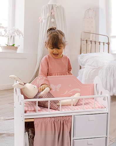 HOT Wooden Baby Crib Amazon Doll Crib ROBOTIME Baby Doll