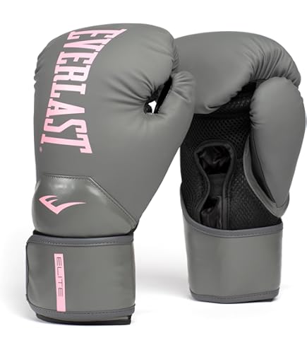 ボクシング Everlast Elite Training Gloves 12oz Everlast Pro Style Elite 12oz Training Boxing Gloves - White