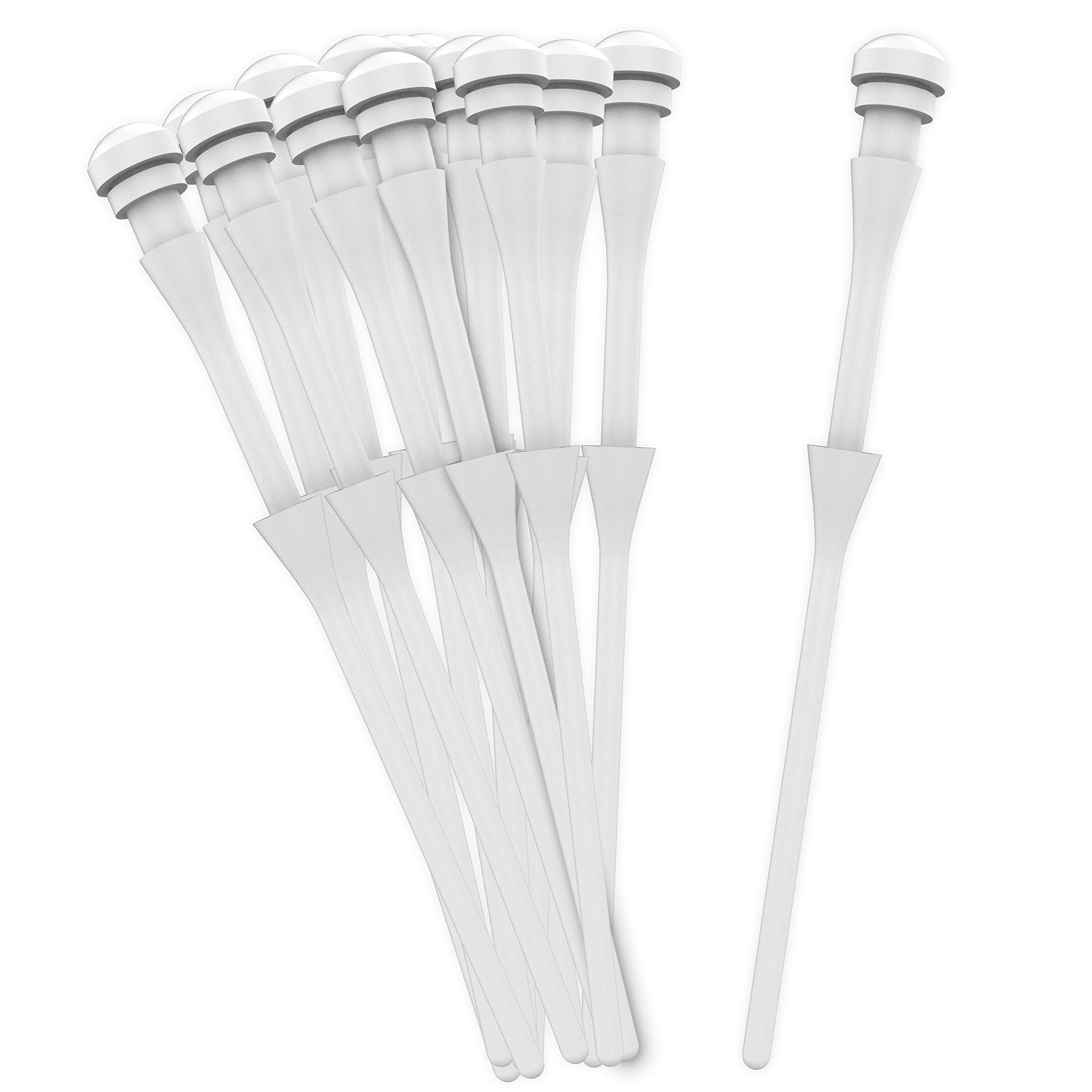 Akasa 20 White Rubber Case Fans Mounts | Silicone Rubber Pins | Anti-vibration Fan Mounts | 20 pcs | 73mm | White | For Computer Cooling Fan and PC case fan | AK-MX003-WKT20