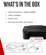 Canon PIXMA TS3750i Wireless Colour All-in-One Printer A4 Borderless Photos view 7