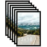 QOTIB 13x18 Picture Frame Black for Wall