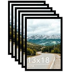 QOTIB 13x18 Picture Frame Black for Wall