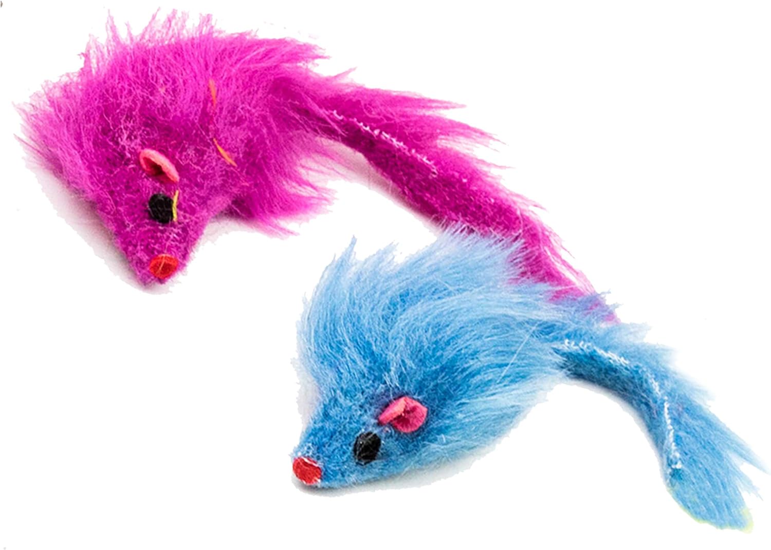 Youngever 7 Cat Toys Assortment with 5 Refillable Catnip Fish Cat Toys and 2 Catnip Fur Mouse Cat Toys - Image 5