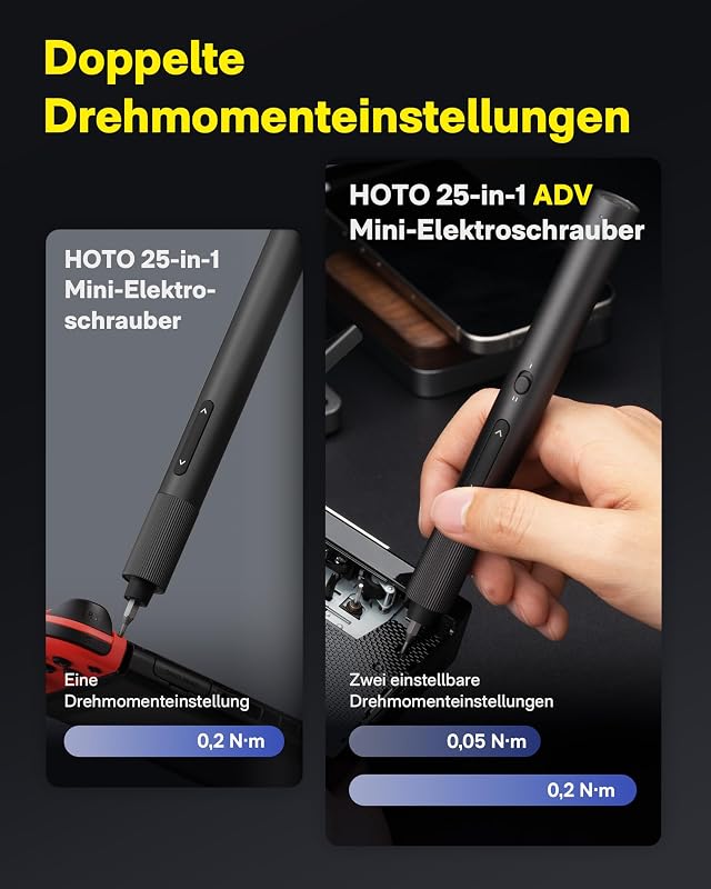 Feinmechaniker Akkuschrauber Set, Mini Elektrischer Schraubenzieher