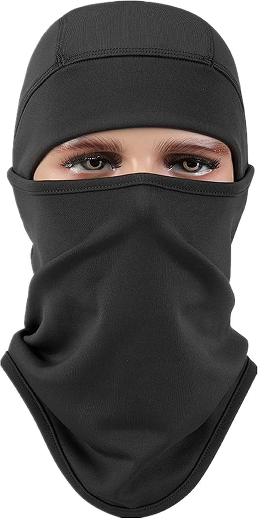 Passamontagna Invernale Uomo/Donna - Maglia Acrilica, 3 Fori, Per Sci, Moto, Trekking