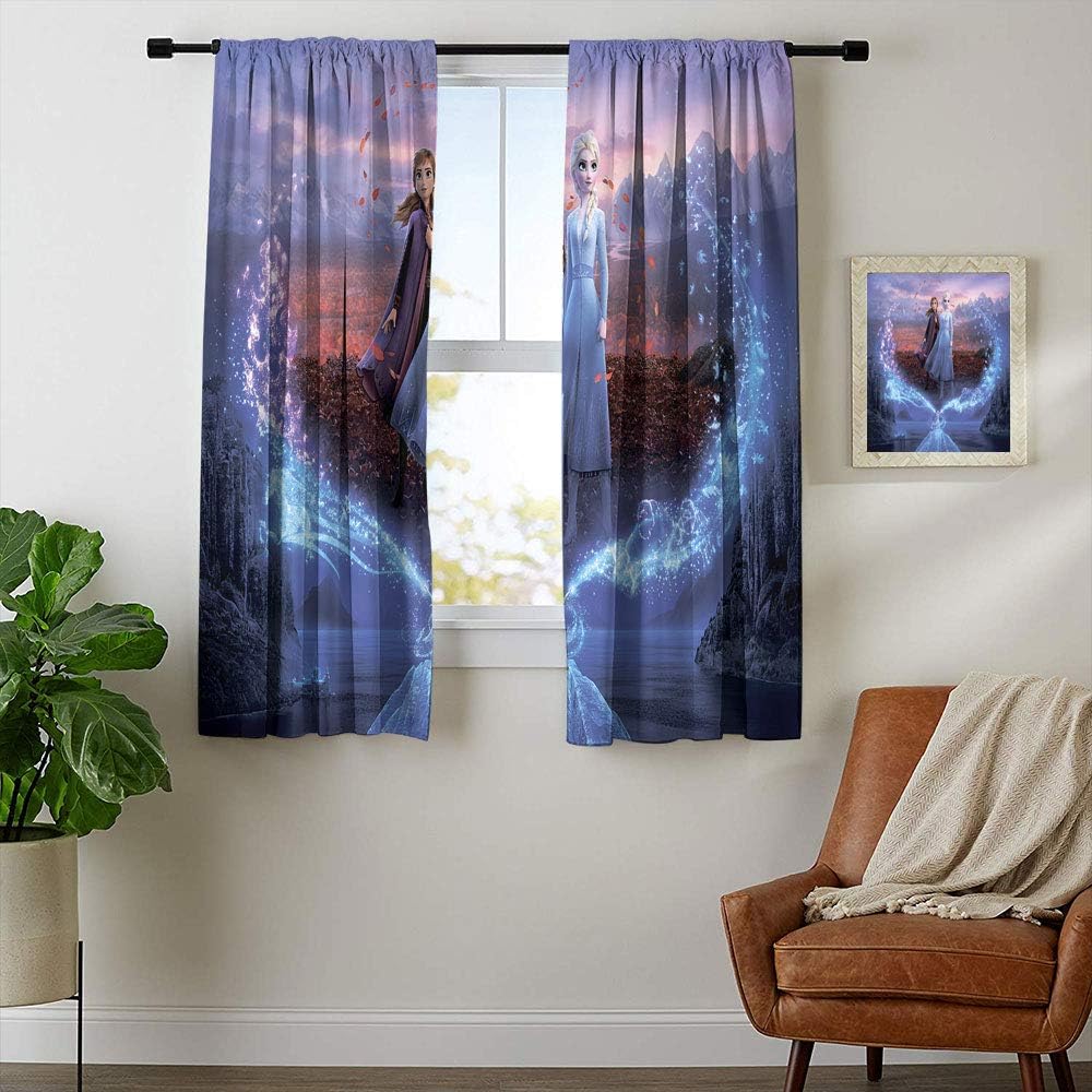 Amazon.com: Insulated Curtains, Frozen Curtains for Girls Bedroom
