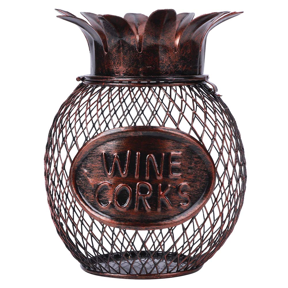 Novel Adorable Fruit shaped Wine Cork Container Wine Cork Holder Home Decoration Families Bars Use for Wine Lovers