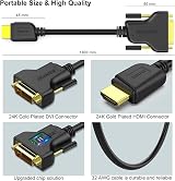 BENFEI HDMI to DVI Bi-Directional Adapter Cable 24+1 to HDMI Male view 6