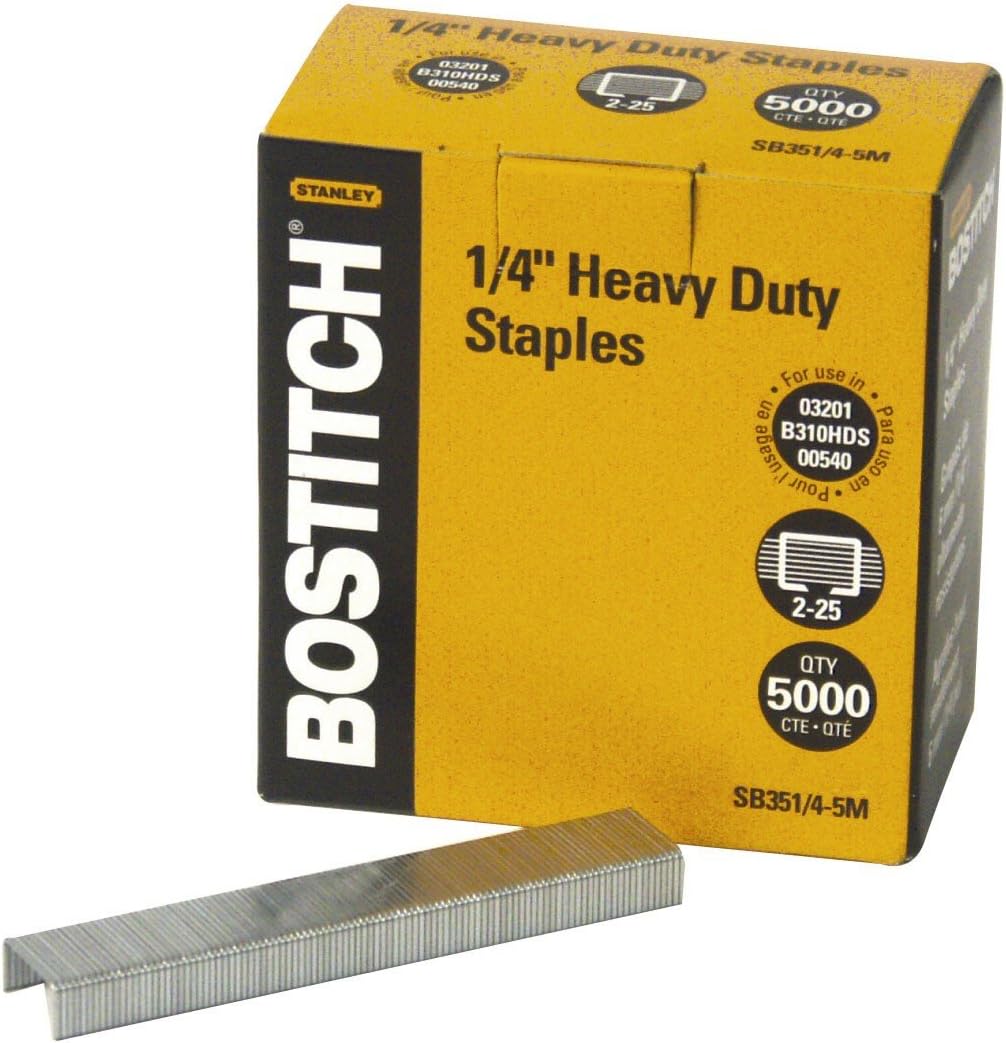 Bostitch Office SB351/2-1M Heavy Duty Premium Staples : General Purpose Staples : Office Products