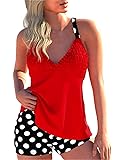 ROSEWE Womens Tankini Bathing Suits, Two-Piece
