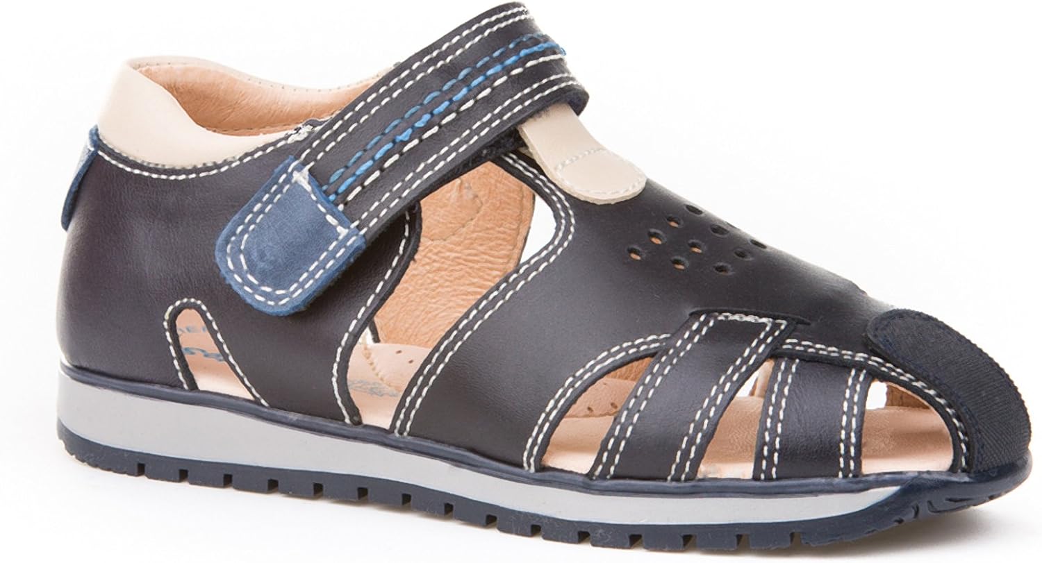 Sports Sandals for Children, All Leather Model 449. Children's Footwear