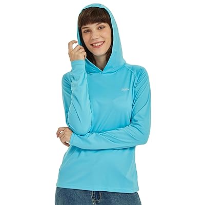 Willit Women's UPF 50+ Sun Protection Hoodie T-Shirt Long Sleeve SPF Shirt