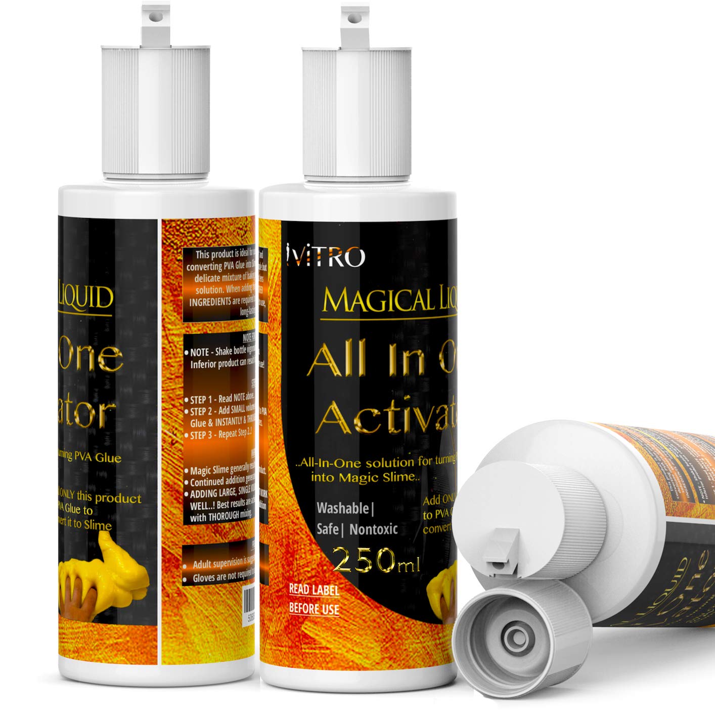 Slime ACTIVATOR Solution Borax for Slime Solution Substitute for