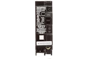 Siemens QF115 15-Amp 1 Pole 120-Volt Ground Fault Circuit Interrupter