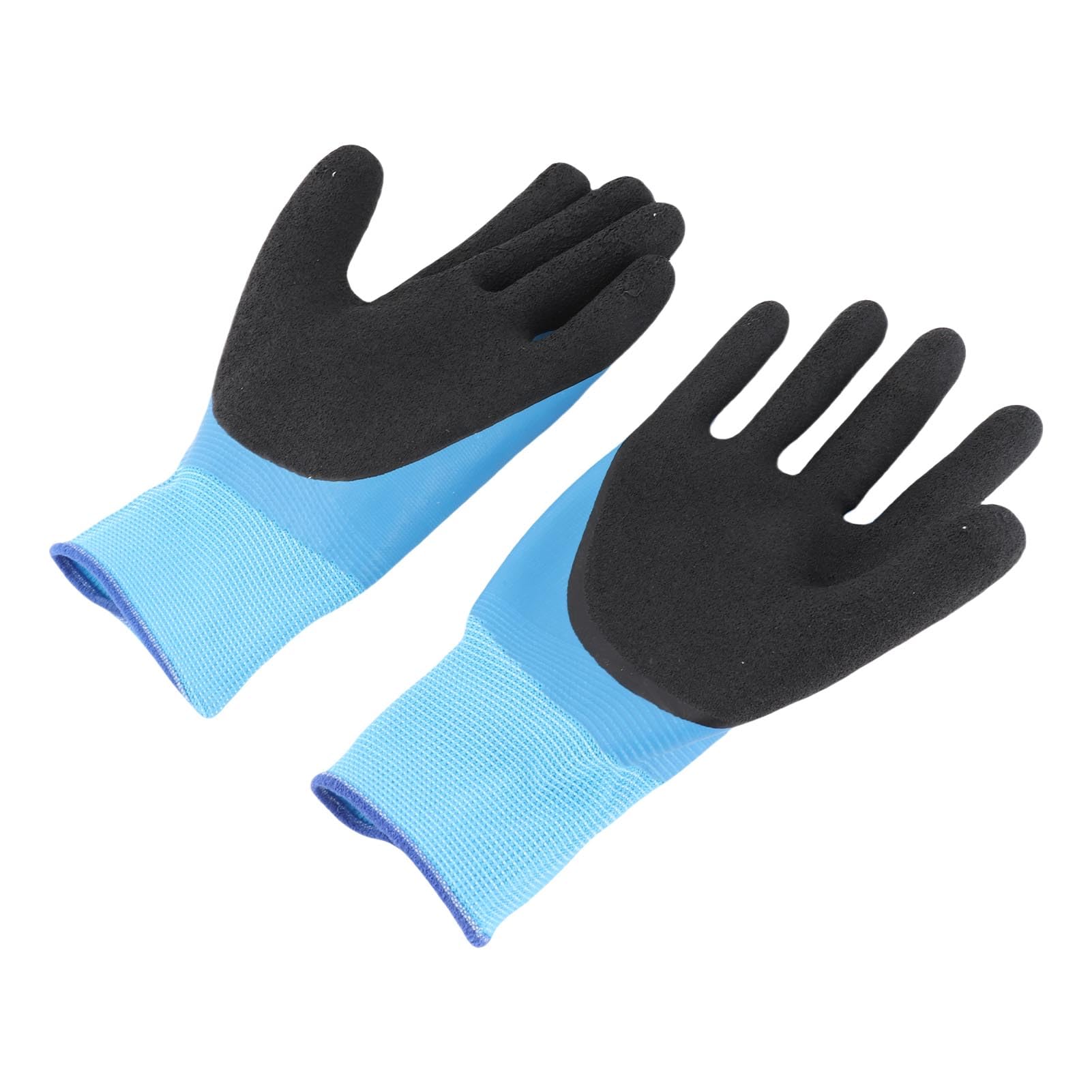 Diyeeni Insulating Electrical Gloves, 400V Voltage Resistance Gloves, Rubber Non Slip Texture Design Gloves, Electrician Gloves, 1 Pair