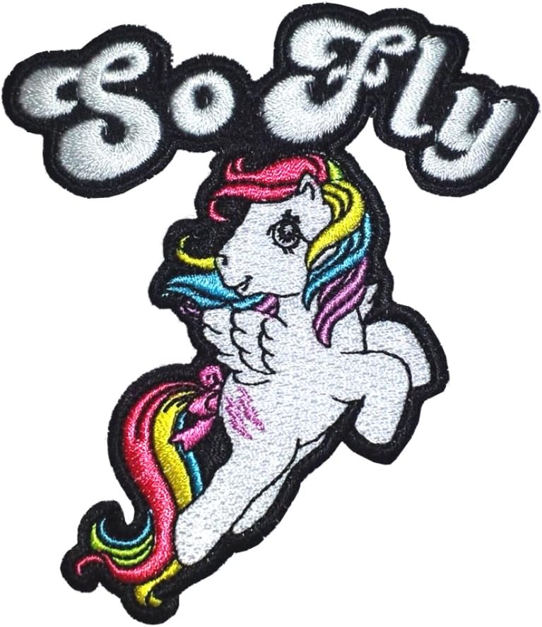 My Little Pony So Fly Rainbow Dash Iron-On Patch