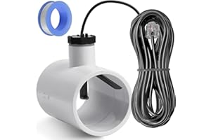 Flow Switch GLX-FLO-RP Compatible with Hayward/Goldline Aquarite Salt Systems -Pool Flow Sensor Replacement Compatible with H