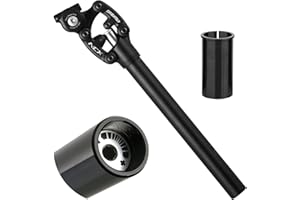 SR Suntour SP12 NCX Bike Suspension Seatpost with Shim (27.2x350mm)
