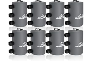 GALTEED Canopy Water Weight Bag,176 LBS Water Tent Weights Set of 8 Leg Weights for Pop Up Canopy,Canopies,Tent,Gazebo,Gray