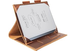 TURBOSNAIL Handmade Remarkable 2 Case Leather,Genuine Leather Folio Cover for 2 Remarkable, Customized Gift Birthday Gift for Him Or Her (Brown)