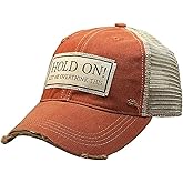 VINTAGE LIFE Women's Distressed Funny Sayings Trucker Baseball Hats