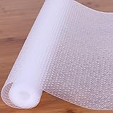 Wibiutry Shelf Liner Kitchen Drawer Mats, Non Adhesive EVA Material Refrigerator Liners with Waterproof Durable Strong Grip F