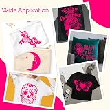 VINYL FROG HTV Roll Neon Rose Pink 30.5x155cm Heat Transfer Vinyl view 5