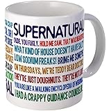 11 ounce Mug - Supernatural TV Show Mug - S White "