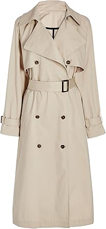 trench coat oversize femme