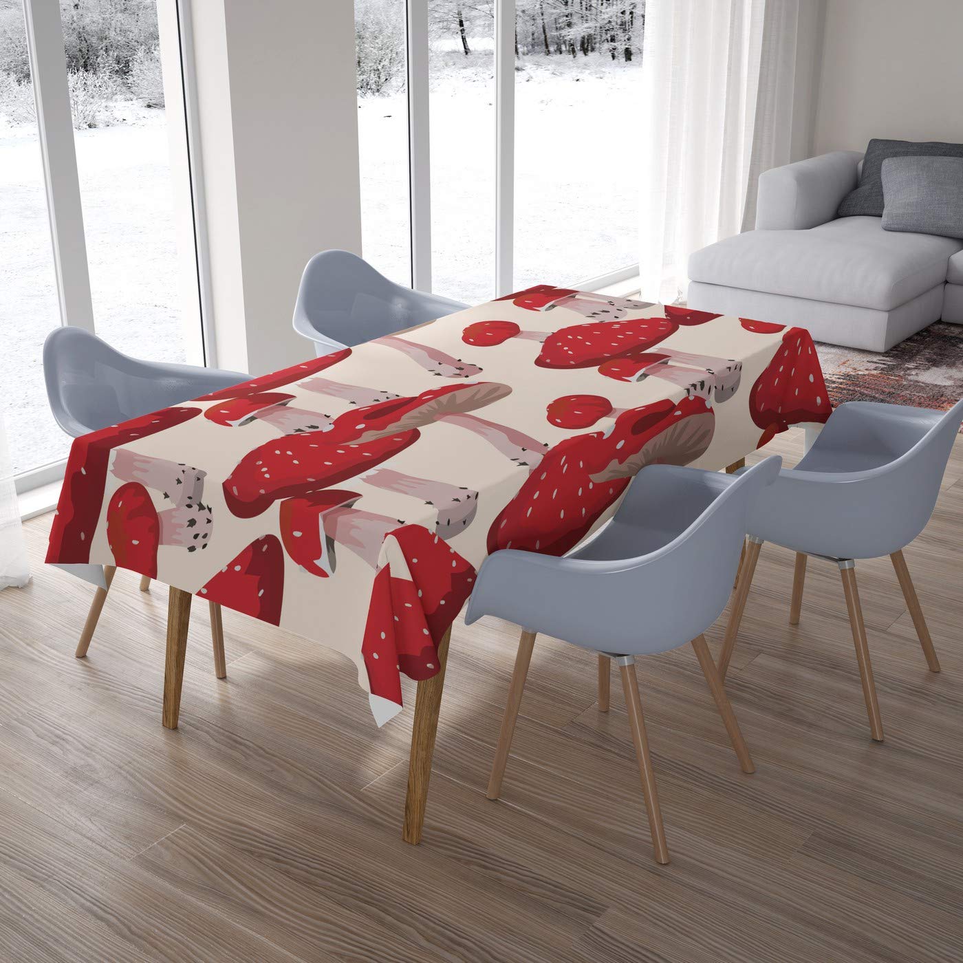 Bonamaison Kitchen Decoration, Tablecloth, 140cm x 200cm - Designed and Manufactured in Turkey