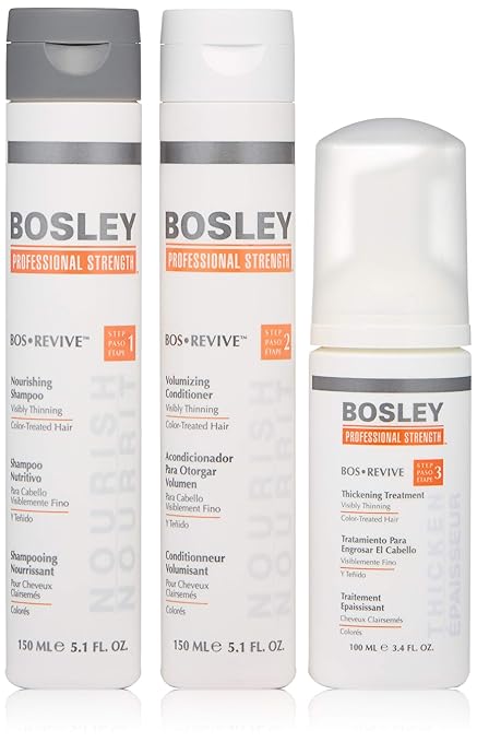 Amazon Com Bosley Pro Revive Starter Pack For Color Treated Hair