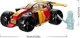 LEGO NINJAGO Kai’s Ninja Race Car EVO 71780 2in1 Off-Road to Racing Car view 9