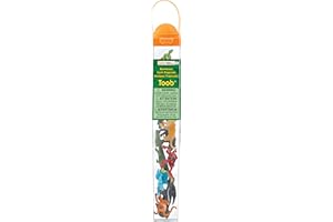 Safari Ltd. Rainforest TOOB - 11 Figurines: Macaw, Frogs, Toucan, Iguana, Monkey, and More - Educational Toy Figures For Boys, Girls, and Kids Ages 3+