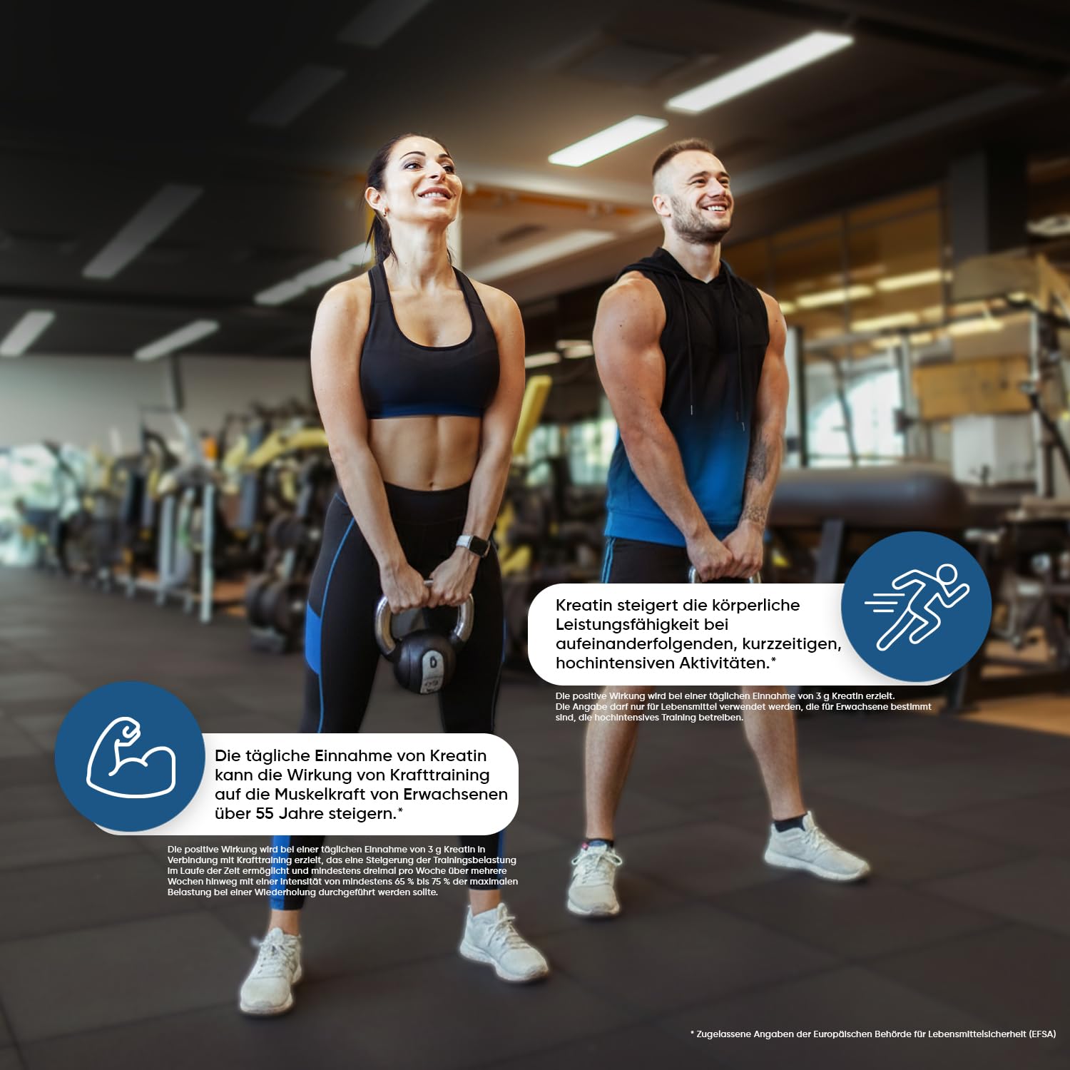 Creatin Monohydrat Tabletten - 3000mg pro Portion - Laborgeprüft - 270 Kreatin Vegan Tablets - 3 Monate Vorrat - Creatine - 3 Kreatin Monohydrat Tabletten pro Tag - Glutenfrei - WeightWorld 7